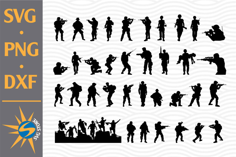 solidier-silhouette-svg-png-dxf-digital-files-include