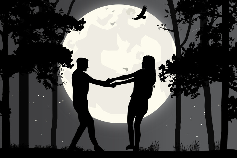 silhouette-of-couple-in-love-simple-vector-illustration