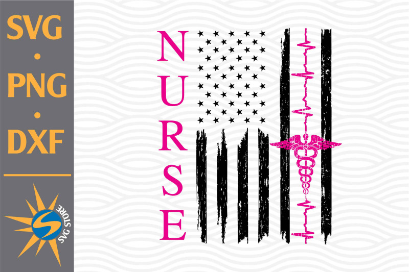 nurse-us-flag-svg-png-dxf-digital-files-include