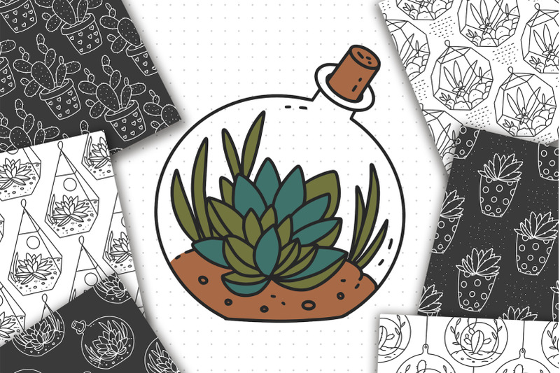 cactus-svg-and-seamless-pattern