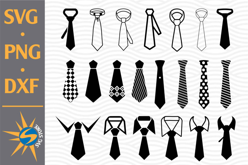 tie-svg-png-dxf-digital-files-include