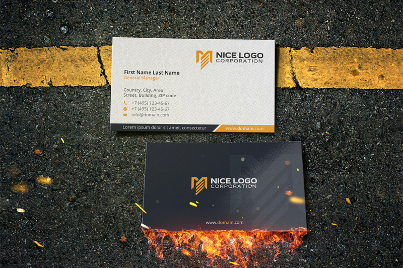 me-logo-business-card