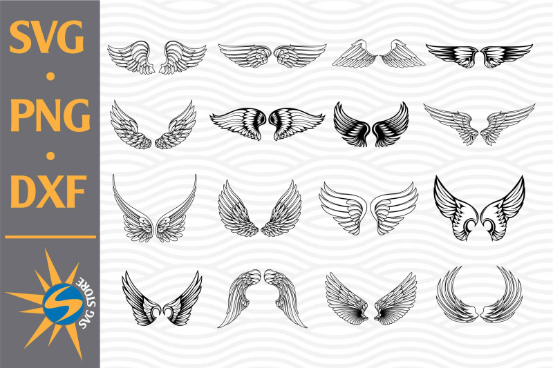 wing-svg-png-dxf-digital-files-include