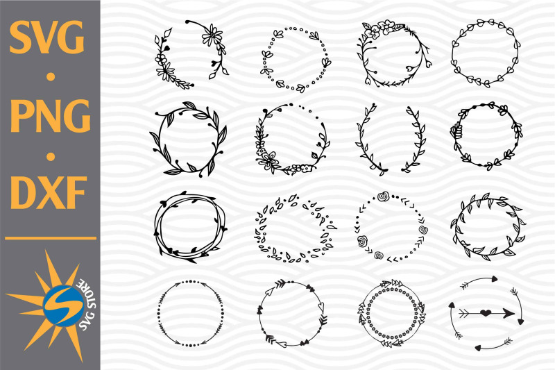 circle-leaf-svg-png-dxf-digital-files-include