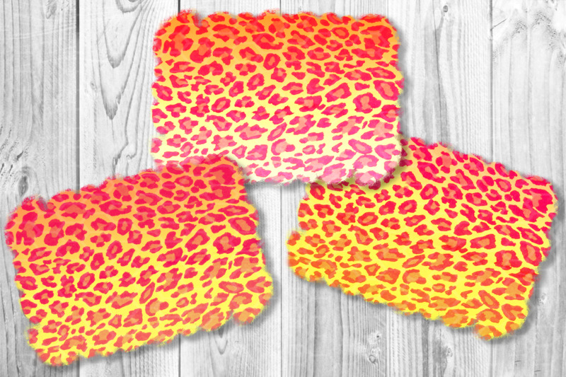 sublimation-png-pink-yellow-leopard-background