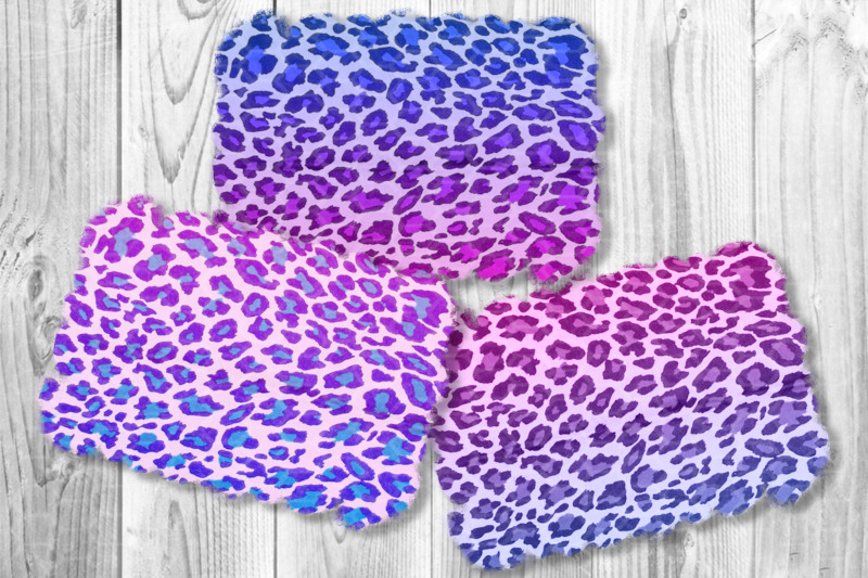 sublimation-png-purple-green-leopard-background