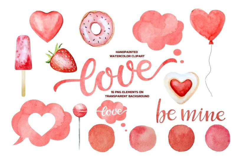 valentines-png-valentine-039-s-day-watercolor-clipart-set