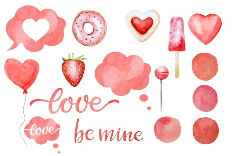 valentines-png-valentine-039-s-day-watercolor-clipart-set