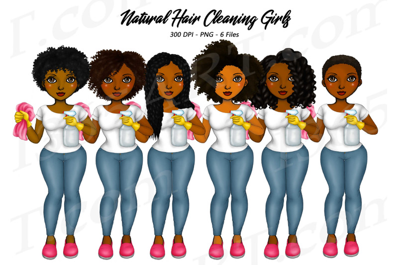 black-woman-clipart-cleaning-ladies-png