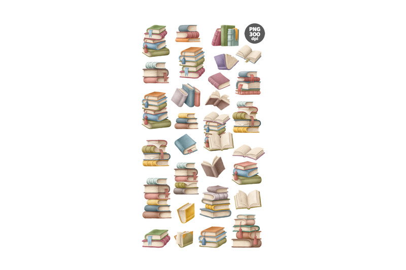 books-clipart-collection