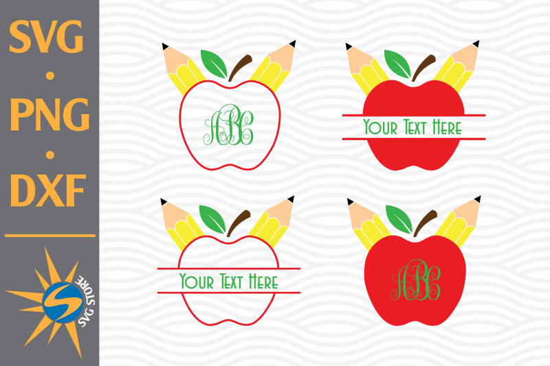 apple-monogram-svg-png-dxf-digital-files-include