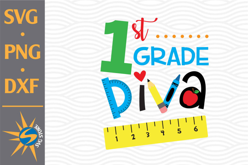 1st-grade-diva-svg-png-dxf-digital-files-include