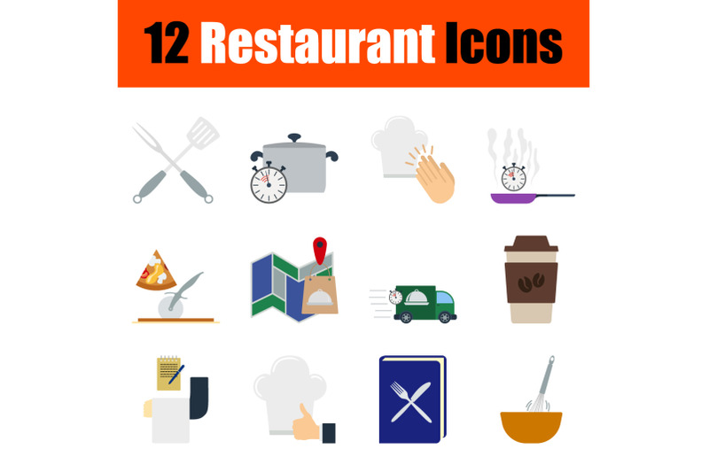 restaurant-icon-set