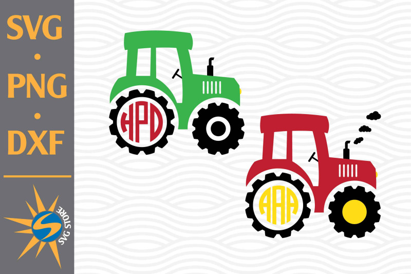 tractor-monogram-svg-png-dxf-digital-files-include