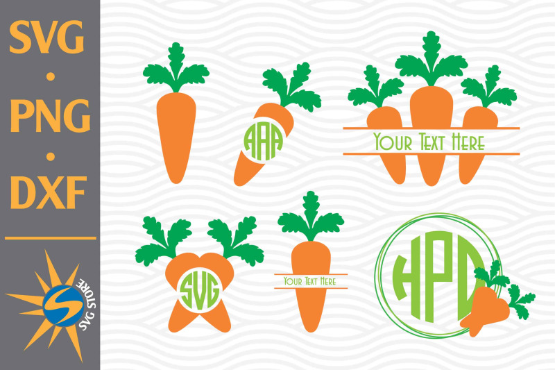 carrot-monogram-svg-png-dxf-digital-files-include