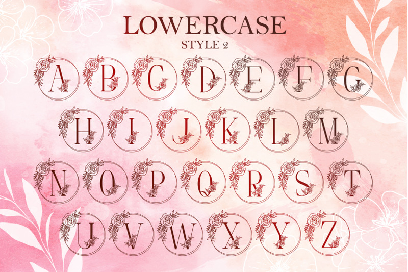 monogram-handdrawn-rose-font