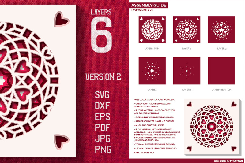 layered-3d-love-mandala-svg-cut-file