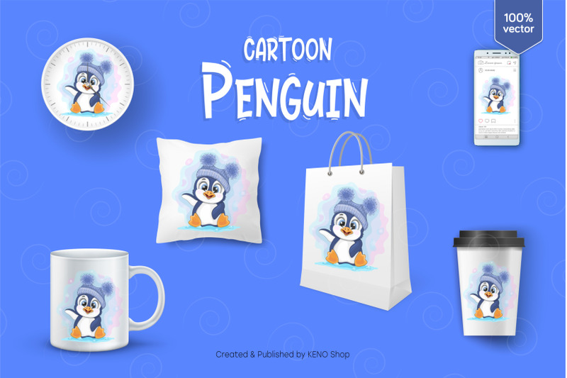 cute-cartoon-penguin