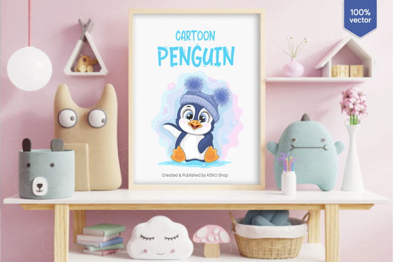 cute-cartoon-penguin