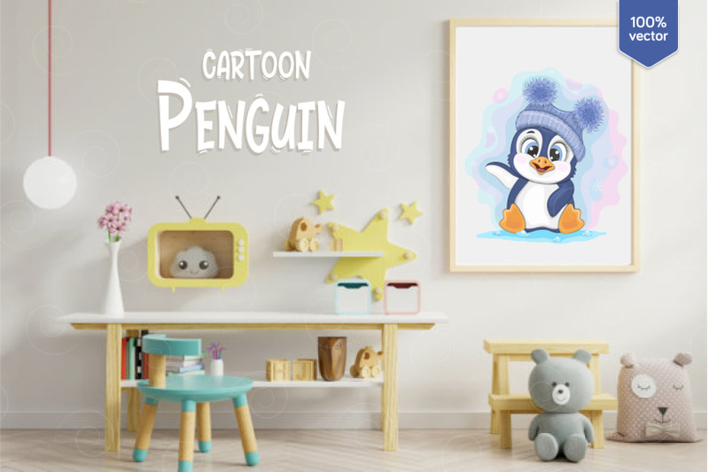 cute-cartoon-penguin