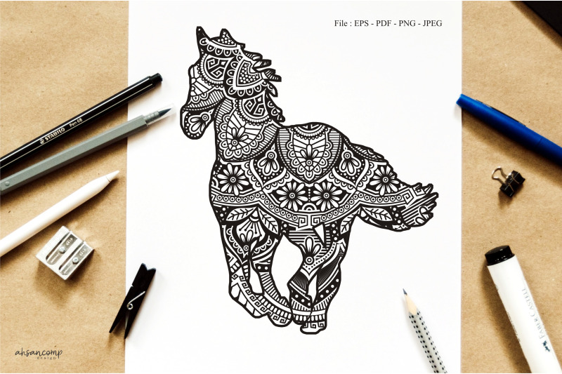 animal-vector-mandala-line-art-style