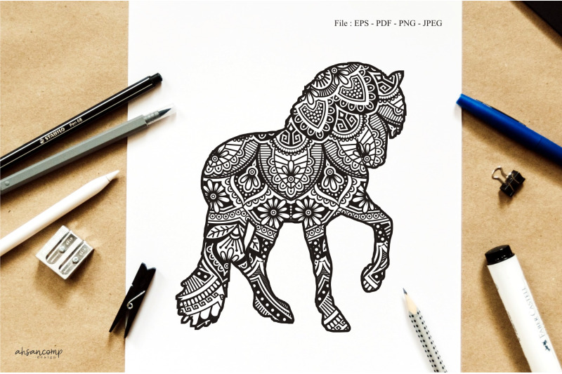 animal-vector-mandala-line-art-style