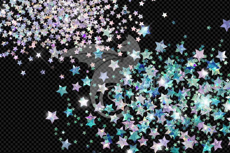 holographic-star-glitter