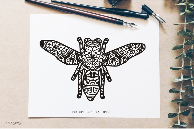 insect-mandala-vector-line-art-style