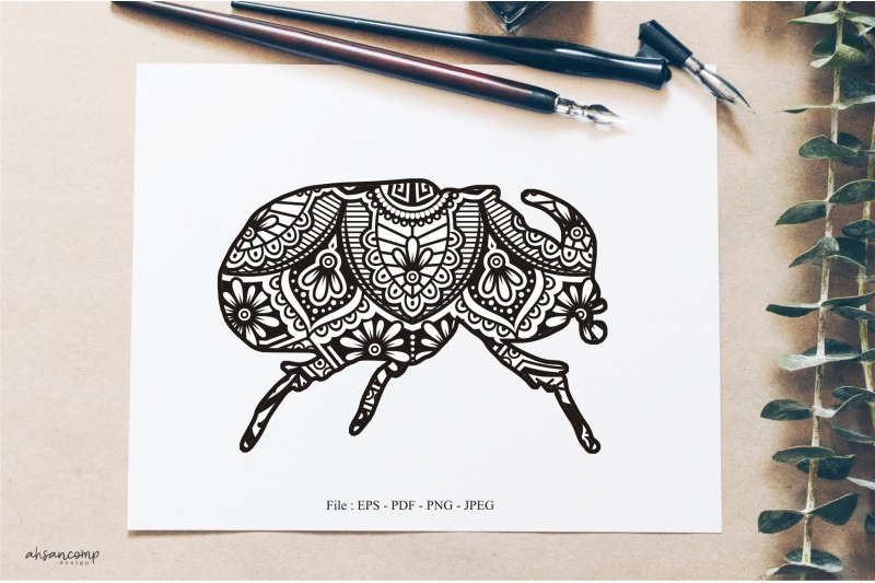 insect-mandala-vector-line-art-style