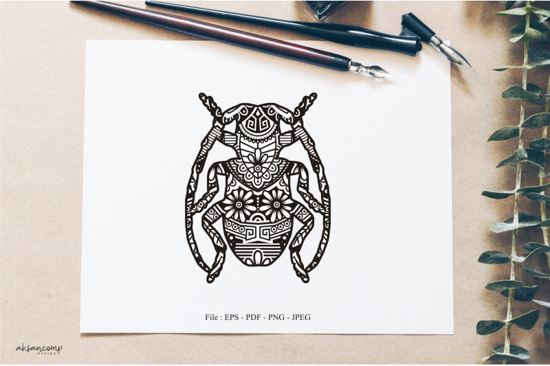 animal-vector-mandala-line-art-style