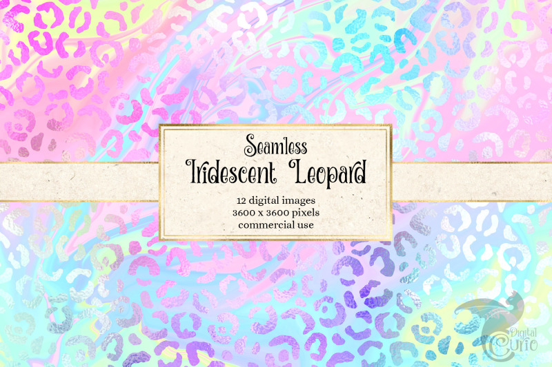 iridescent-leopard-digital-paper