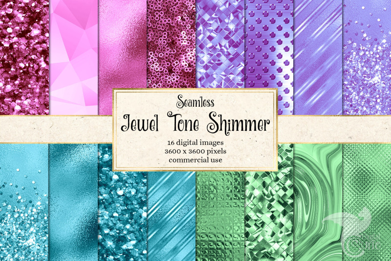 jewel-tone-shimmer-digital-paper