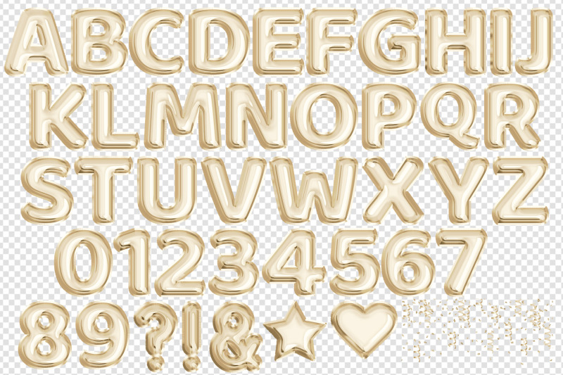 champagne-foil-balloon-alphabet-clipart