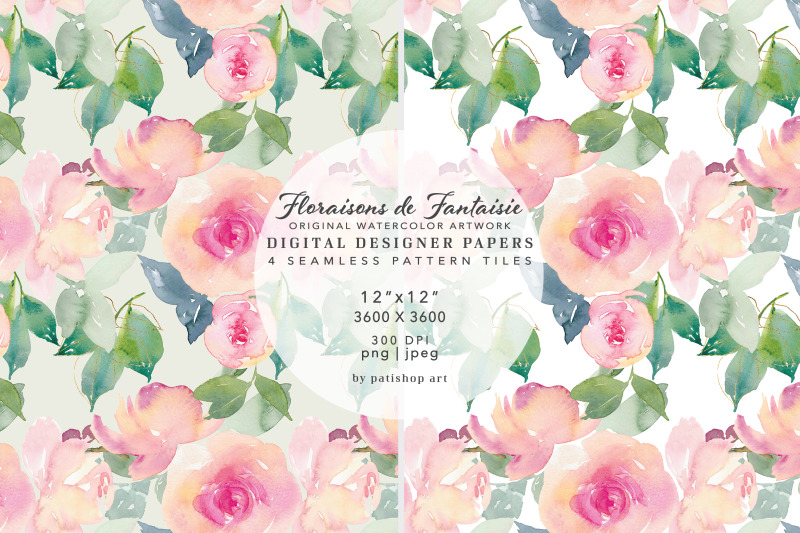 blush-gold-floral-digital-paper-pack