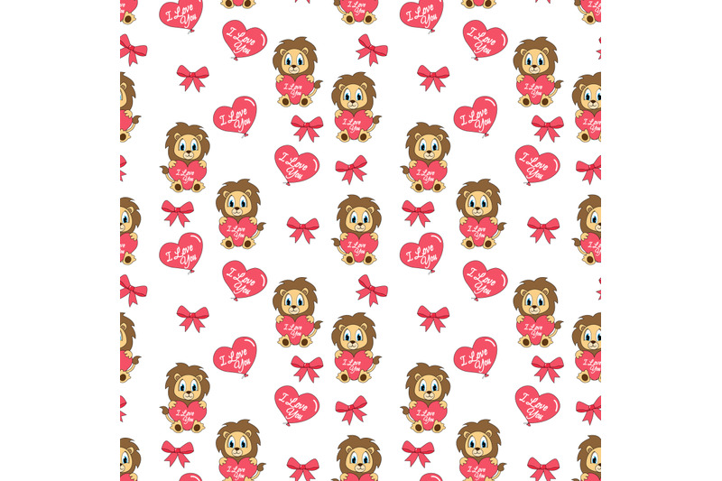 cute-lion-pattern