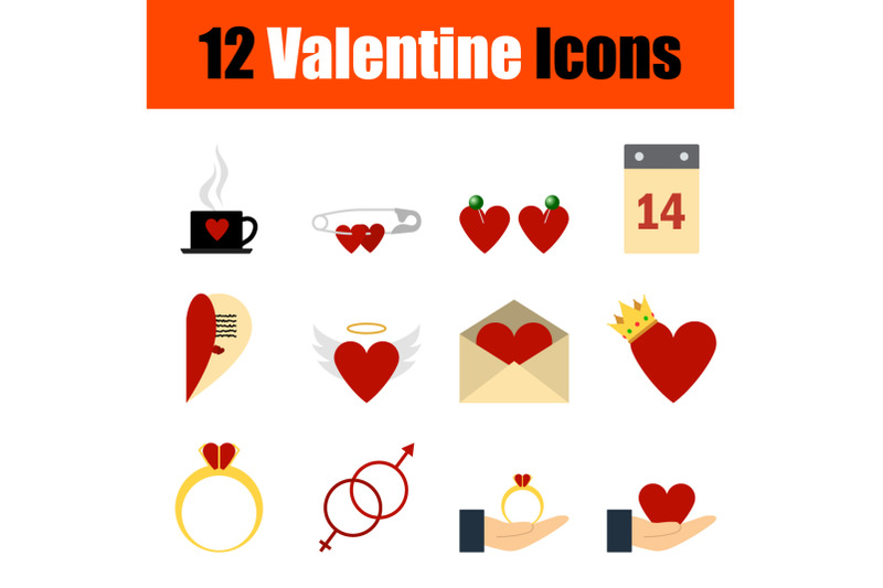 valentine-icon-set