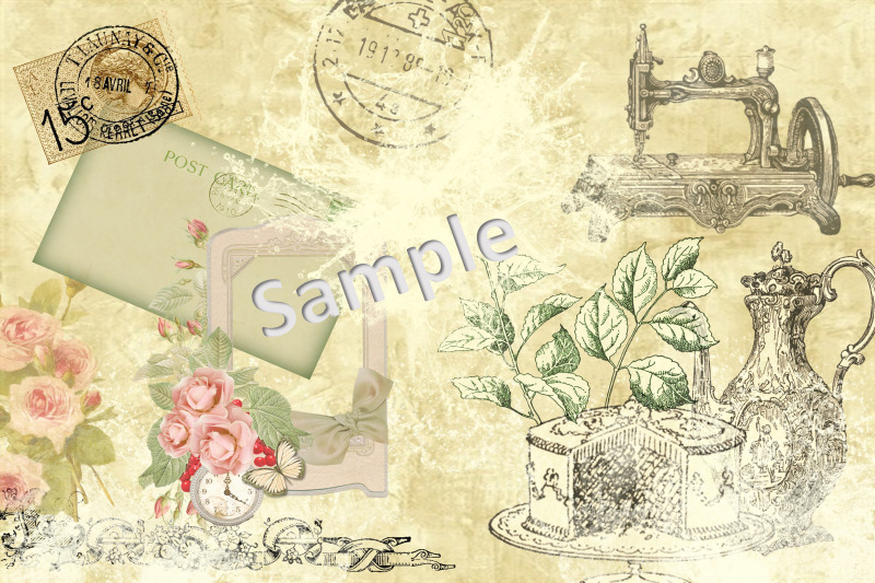 shabby-chic-cream-backgrounds-journal-pages