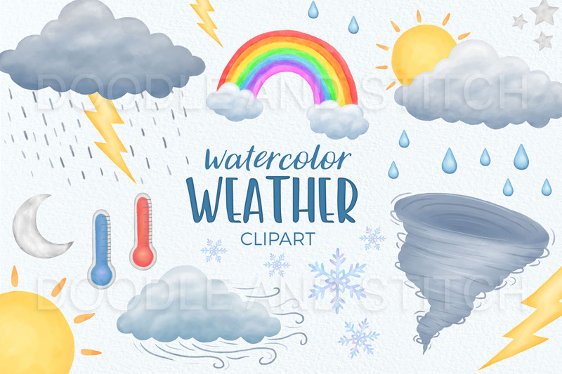 watercolor-weather-clipart-illustrations