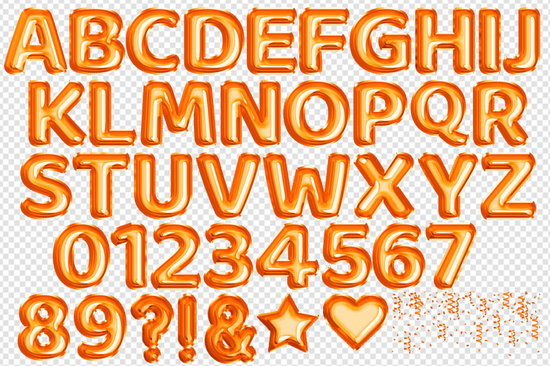 orange-foil-balloon-alphabet-clipart