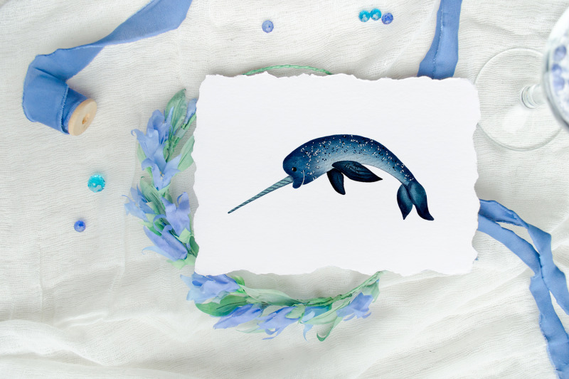 watercolor-narwhal-illustration