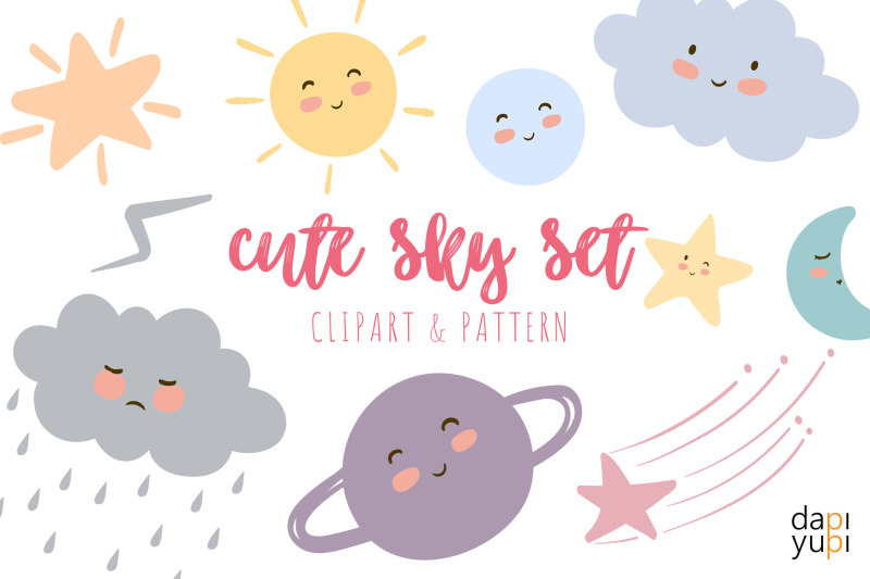 cute-sky-set-pattern-and-illustration