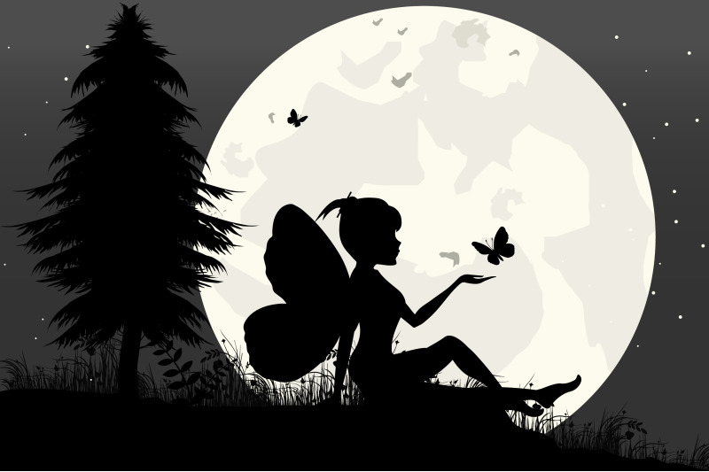 fairy-silhouette