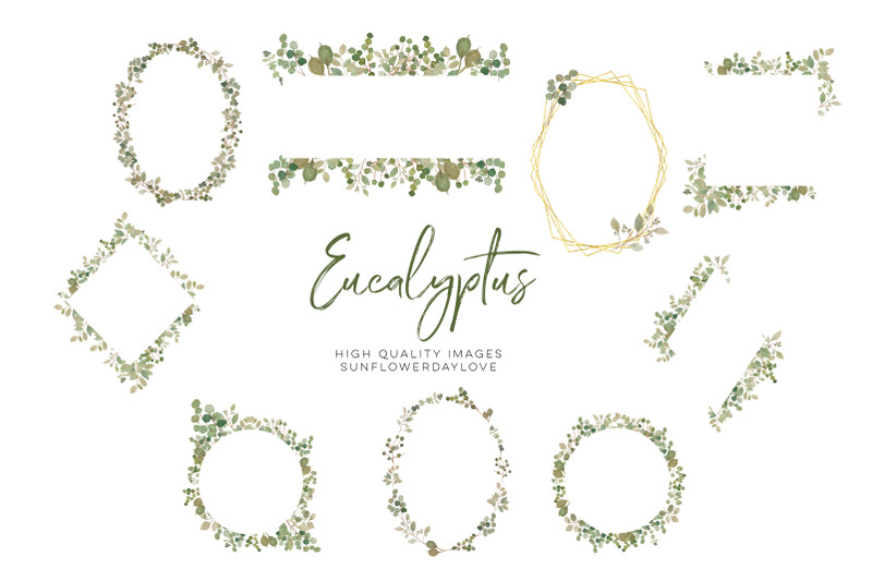 eucalyptus-clipart-green-wreath-wedding-greenery