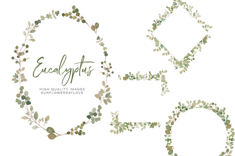 eucalyptus-clipart-green-wreath-wedding-greenery