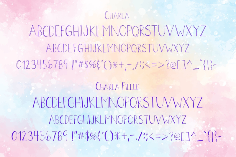 charla-all-caps-handwritten-font-duo