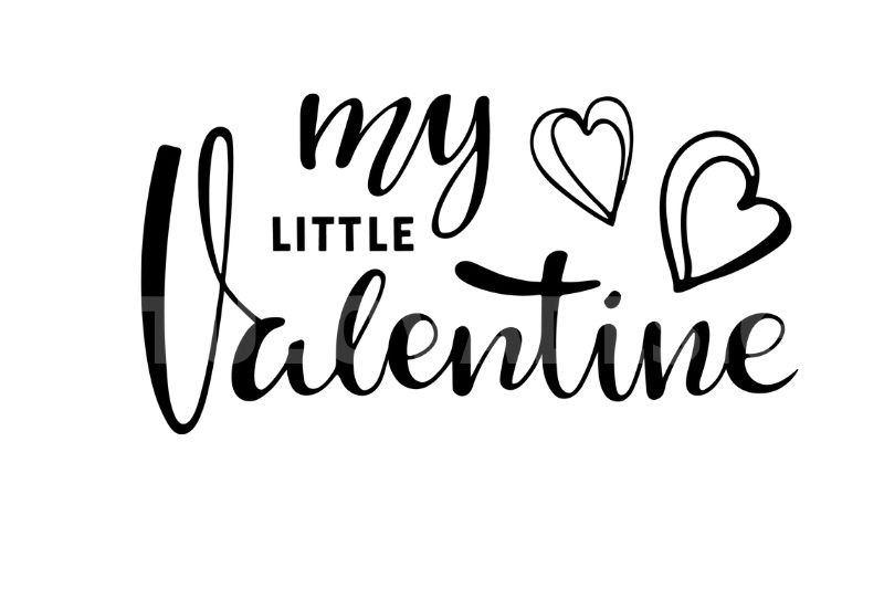 Download My Little Valentine SVG. Valentine kids svg. By ...