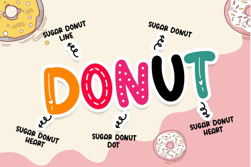 sugar-donut-deluxe-package-font