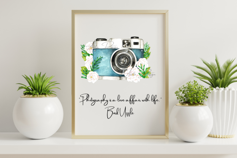 camera-with-watercolor-flowers-clipart-gift-to-photographer