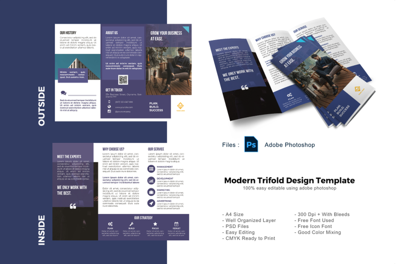 minimalist-trifold-brochure-photoshop-template