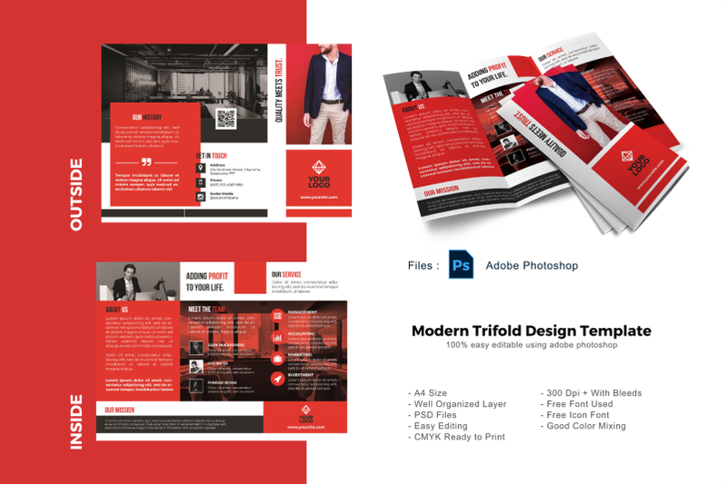 modern-red-business-trifold-brochure-template